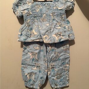 Disney Baby Blue Outfit